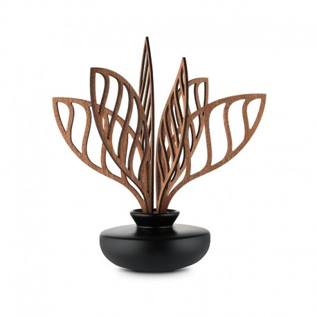 Leaf Fragrance Diffuser Shhh - The Five Seasons Wood - Alessi ALESSI ALESMW64 5SB