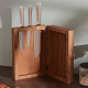 Bloque de Cuchillos - K-Block Madera - Alessi ALESSI ALESGAG508
