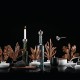 Leaf Fragrance Diffuser Shhh - The Five Seasons Wood - Alessi ALESSI ALESMW64 5SB