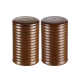 Salt and Pepper Shaker Set Brown - KitchenArt - Asa Selection ASA SELECTION ASA23390238