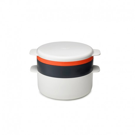 Conjunto de Cozedura para Micro-Ondas - M-Cuisine Branco, Cinza E Laranja - Joseph Joseph JOSEPH JOSEPH JJ45001