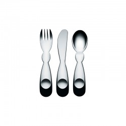 Children Cutlery Set - Alessini Proust - Alessi ALESSI ALESAM41S3