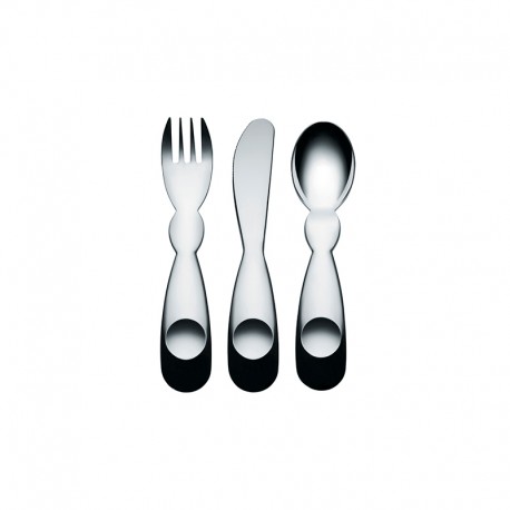 Children Cutlery Set - Alessini Proust - Alessi ALESSI ALESAM41S3