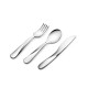 Children Cutlery Set - Giro Kids Orange - Alessi ALESSI ALESUNS06S3