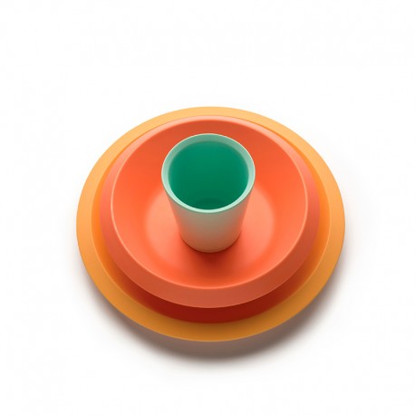Juego de Mesa Niño S1 - Giro Kids Naranja - Alessi ALESSI ALESUNS05S1