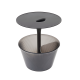 Mesa de Apoio Multifunções Preto - Pick Up - Alessi ALESSI ALESJW02B