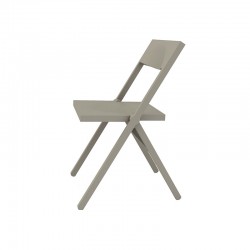 Cadeira Dobrável e Empilhável Cinza – Piana - Alessi