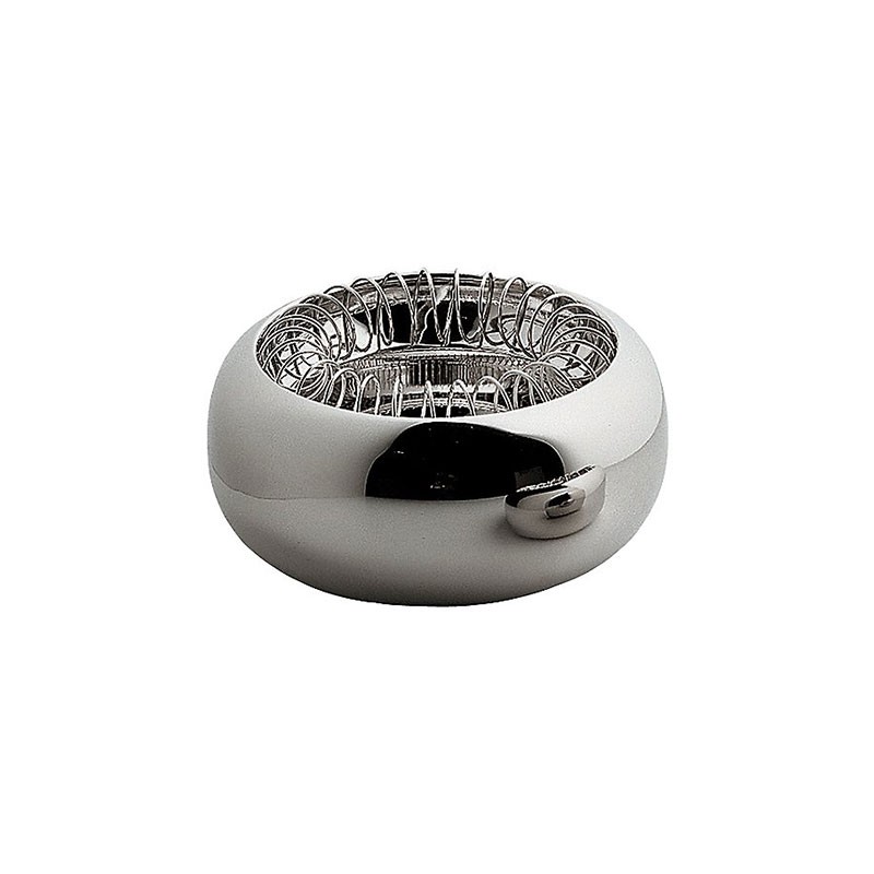 Ashtray Ø12cm - Spirale Steel - Alessi