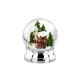 Snow Globe Church Carolers 12cm Silver - Hermann Bauer HERMANN BAUER HB5330
