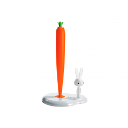 Portarrollos de Cocina Blanco - Bunny & Carrot - A Di Alessi A DI ALESSI AALEASG42/HW