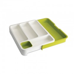 Expandable Cutlery Tray - Drawerstore Green - Joseph Joseph