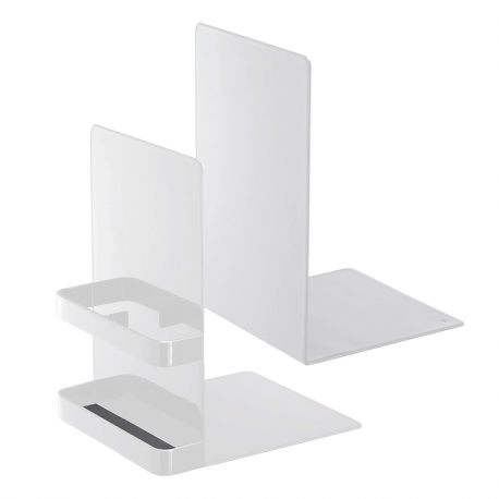 Bookends White - Tower - Yamazaki YAMAZAKI YMZ6872