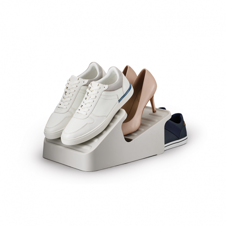 Space-saving Shoe Rack Ecru - Shoe-In - Joseph Joseph JOSEPH JOSEPH JJ55001