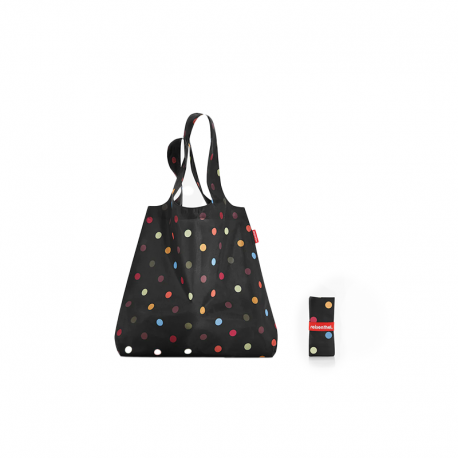 Tote Bag Dots - Mini Maxi Shopper Black - Reisenthel REISENTHEL RTLAT7009