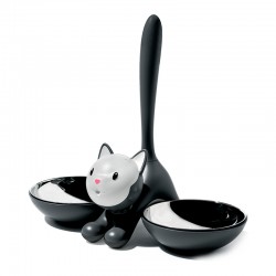 Taça Dupla para Gato Preto - Tigrito - A Di Alessi