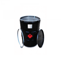 Barbecue Grande Ø57X87Cm Preto - Barrelq