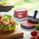 Molde con Prensa para Hamburguesa - BBQ Gris - Gefu GEFU GF89419