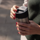 Travel Mug with Flip-Top Cap 454ml Steel - Sipp Stainless Steel - Joseph Joseph JOSEPH JOSEPH JJ81133