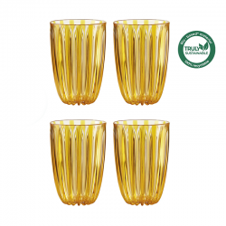 Juego de 4 Vasos Tumbler Ámbar - Dolcevita - Guzzini GUZZINI GZ123900151