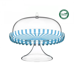 Portatartas con Campana Turquesa - Dolcevita - Guzzini