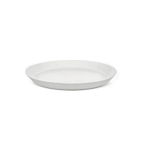 Set of 4 Plates ø26,5cm - Tonale Light Grey - Alessi ALESSI ALESDC03/1LG