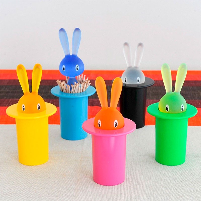 Toothpick Holder Green - Magic Bunny - A Di Alessi