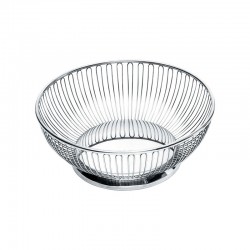 Cesto/Fruteira Redonda Ø24Cm Inox - Alessi ALESSI ALES826/24