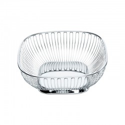 Cesto/Fruteira Quadrada 23Cm Inox - Alessi ALESSI ALES845