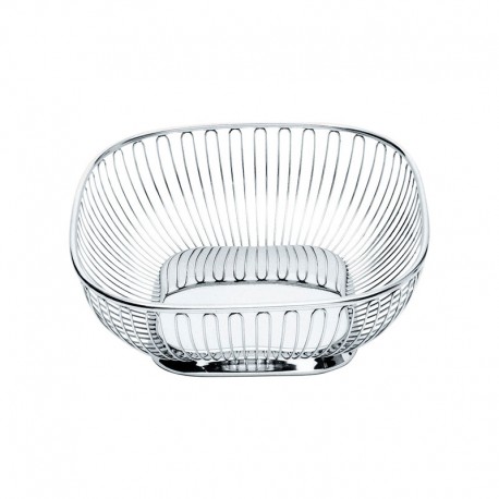 Square Wire Basket 23Cm Inox - Alessi ALESSI ALES845