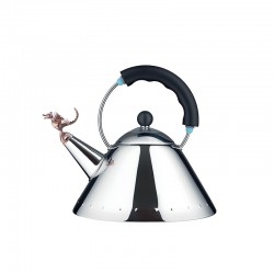 Chaleira Preto - Tea Rex Inox, Cobre E Preto - Alessi ALESSI ALES9093REXB