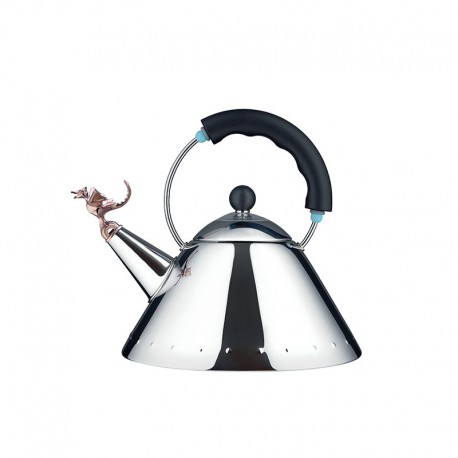 Hervidor Negro - Tea Rex Acero, Cobre Y Negro - Alessi ALESSI ALES9093REXB