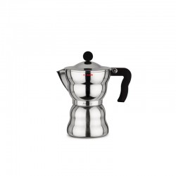 Cafeteira para Café Expresso 300ml - Moka Alessi Inox - A Di Alessi