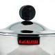 Espresso Coffee Maker 300ml - Moka Alessi Steel - A Di Alessi A DI ALESSI AALEAAM33/6