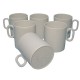 Set of 4 Mugs - Dressed - Alessi ALESSI ALESMW01/89
