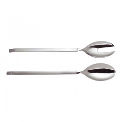 Salad Set 30cm - Dry Silver - Alessi ALESSI ALES4180/14