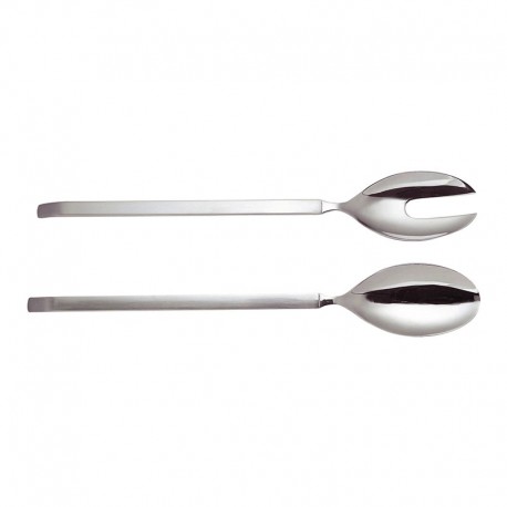 Cubiertos para Ensalada 30cm - Dry Plata - Alessi ALESSI ALES4180/14