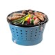 Portable Smokeless Grill Blue - Grillerette - Food & Fun FOOD & FUN FFGRC5024
