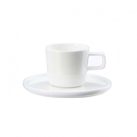 Chávena de Café com Pires 200ml – Oco Branco - Asa Selection ASA SELECTION ASA2029013