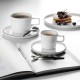 Taza de Café Expresso con Platillo 80ml – Oco Noire Blanco Y Negro - Asa Selection ASA SELECTION ASA2030113