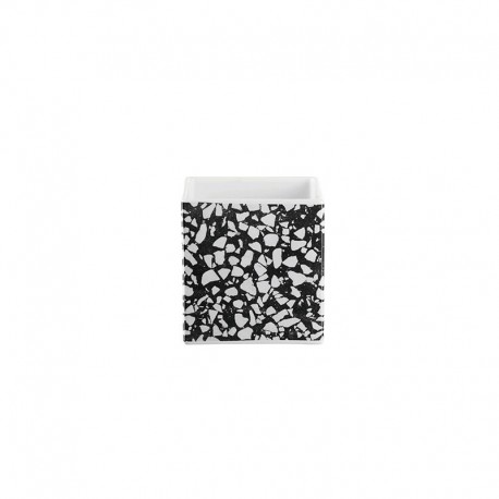 Planter 12cm - Quadro Terrazzo Black And White - Asa Selection ASA SELECTION ASA4603106
