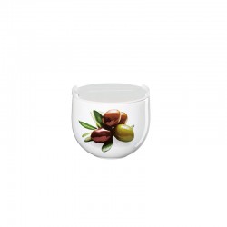 Jar Olives Ø9,5cm – Grande White - Asa Selection